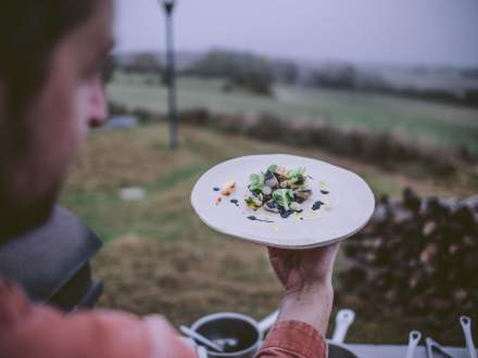 Plat - Chef - Sébastien Porquet - Restaurant - le Saltimbanque - Baie de Somme - Hauts de France